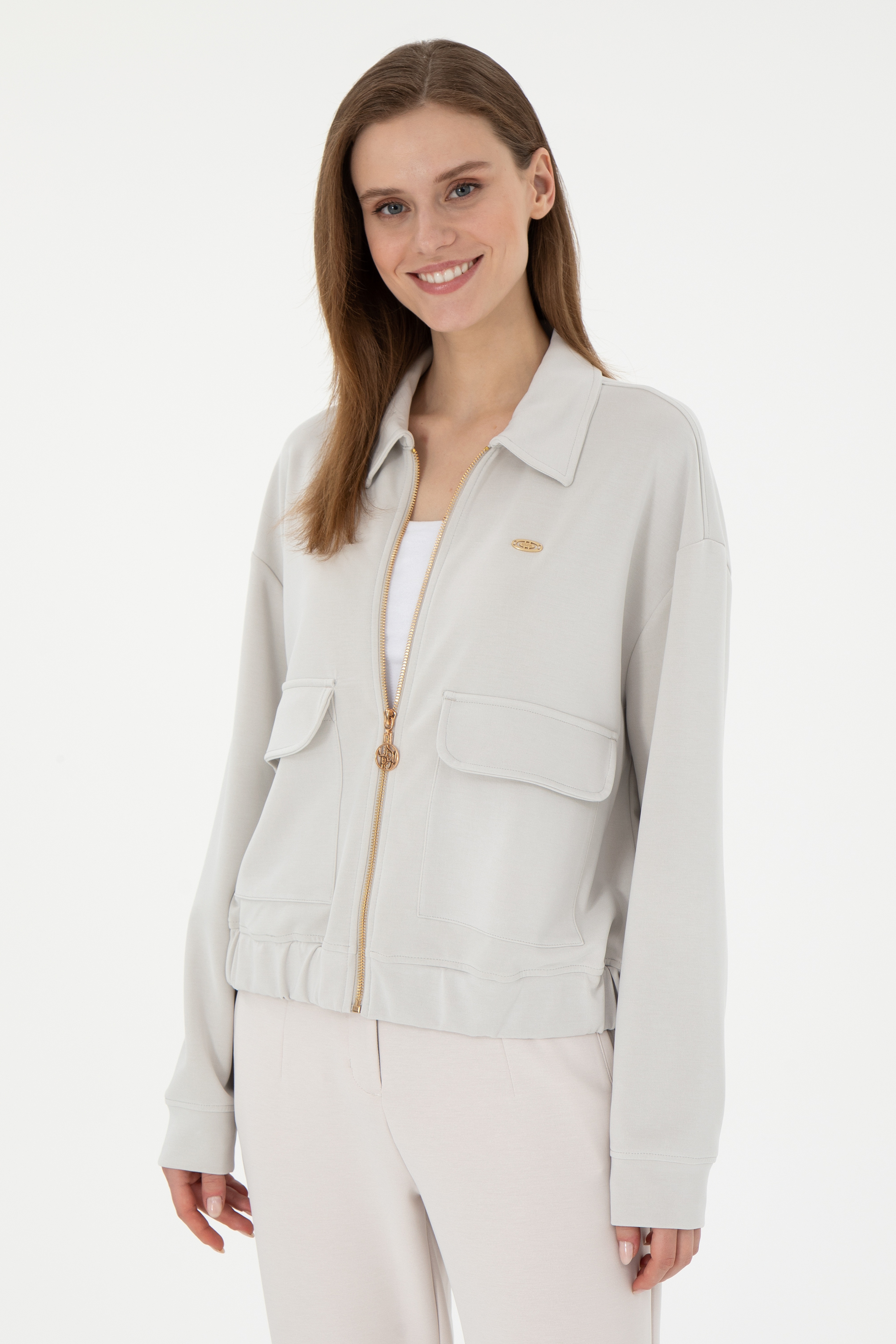 Kadın Taş Sweatshirt - Image 1