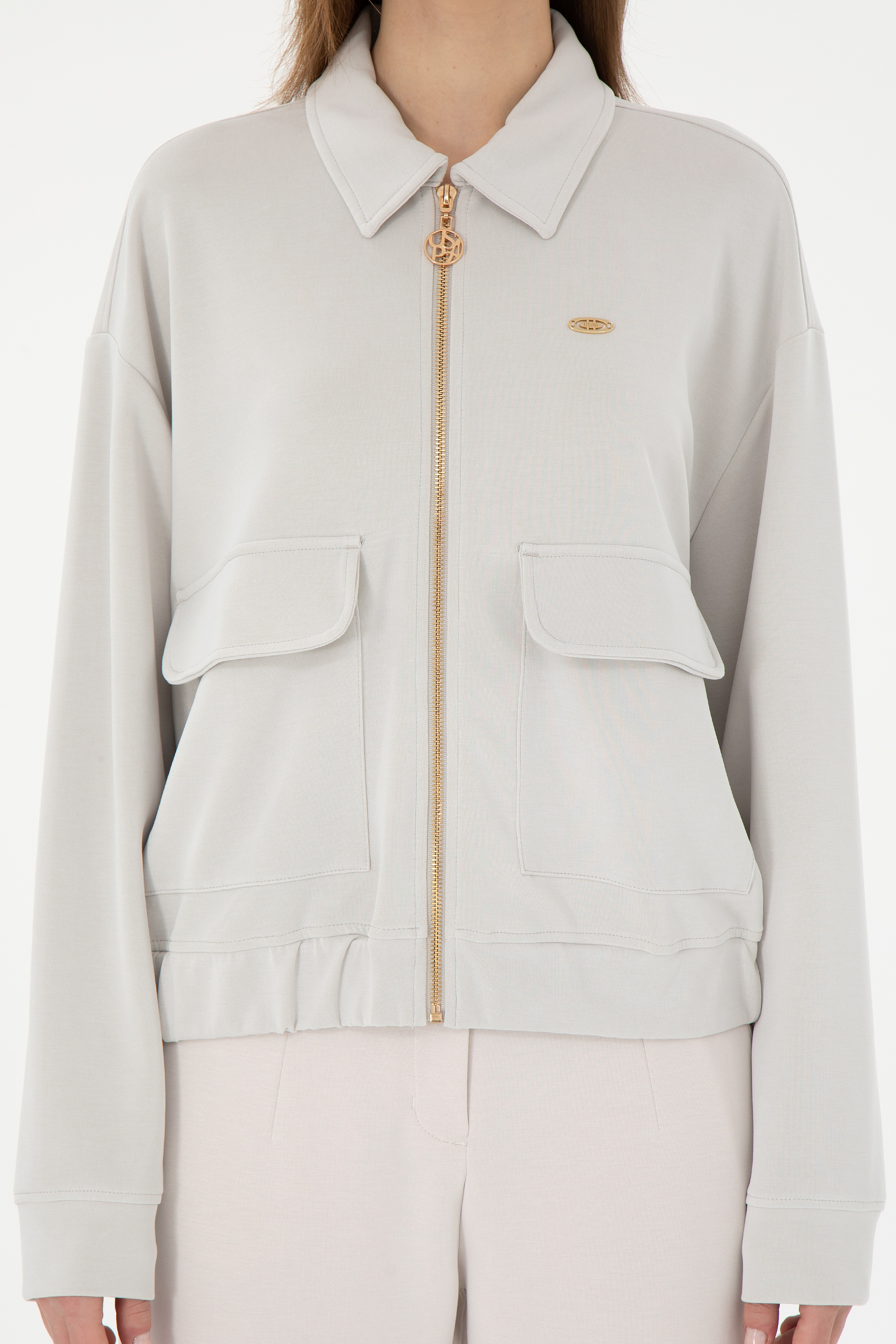 Kadın Taş Sweatshirt - Image 6
