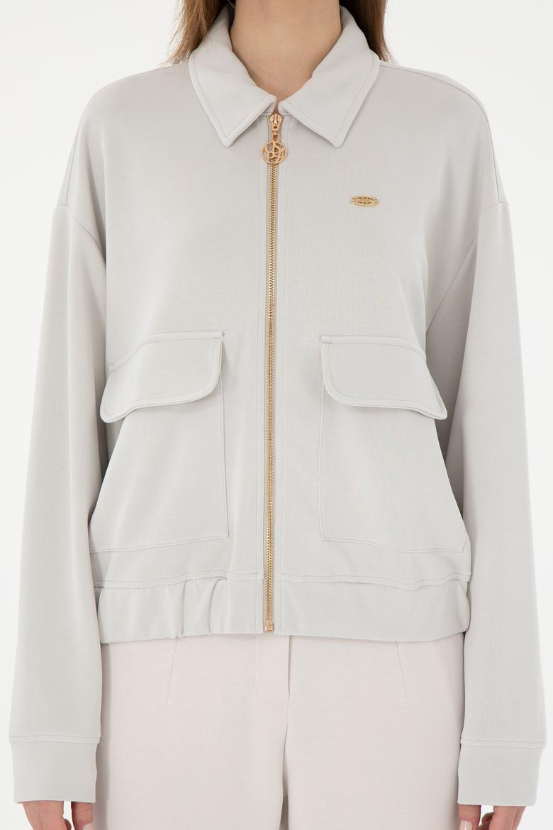 Kadın Taş Sweatshirt - 50292358013