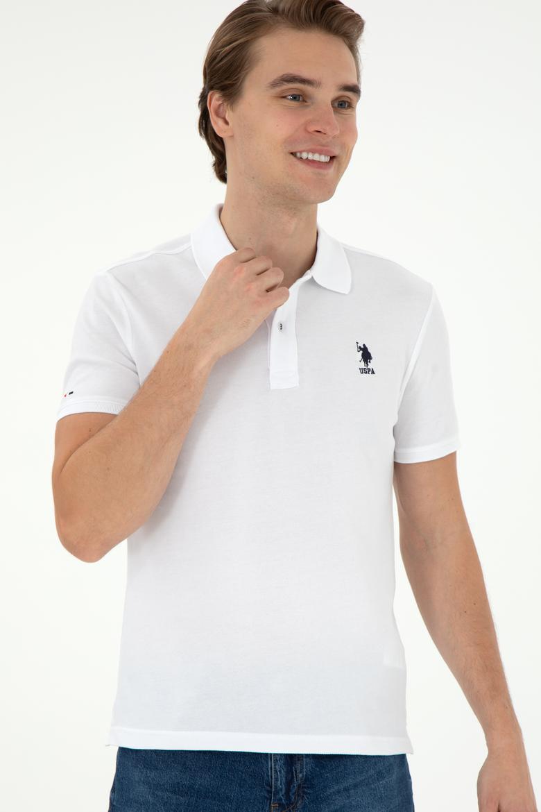 Erkek Beyaz Basic Tişört - 50297456007