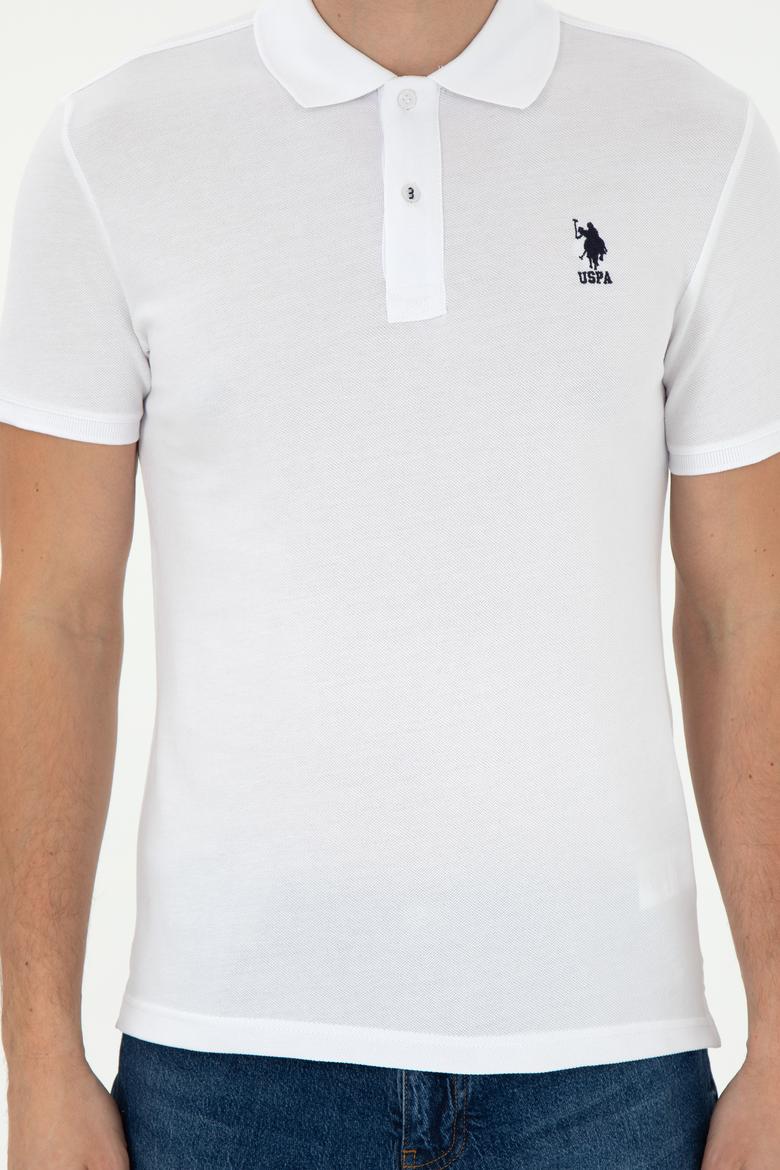 Erkek Beyaz Basic Tişört - 50297456007