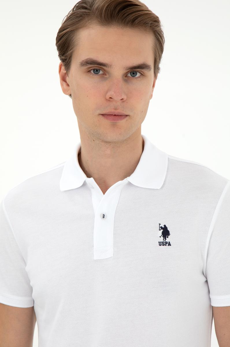 Erkek Beyaz Basic Tişört