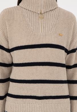 Kadın Taş V Yaka Kazak - 50297407003