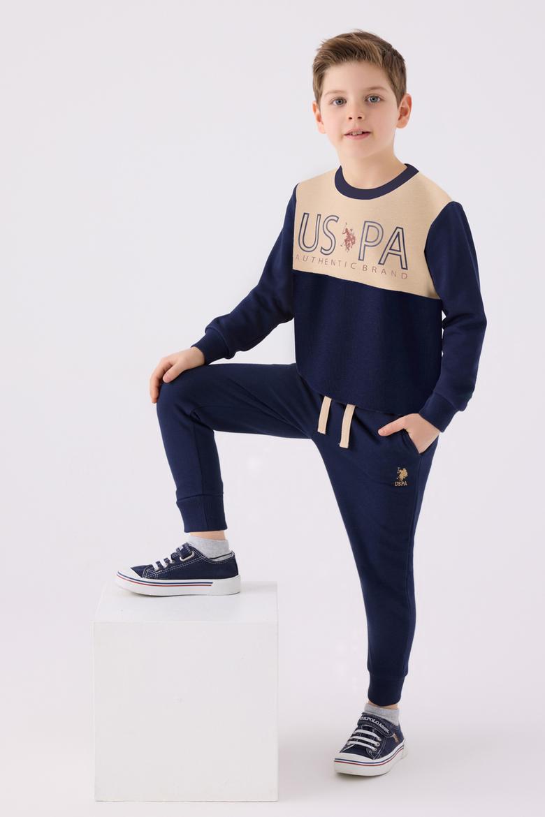 Erkek Çocuk Bej Pijama Takımı - 50299489015