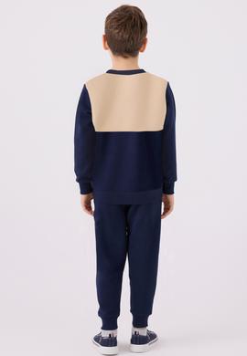 Erkek Çocuk Bej Pijama Takımı - 50299489015