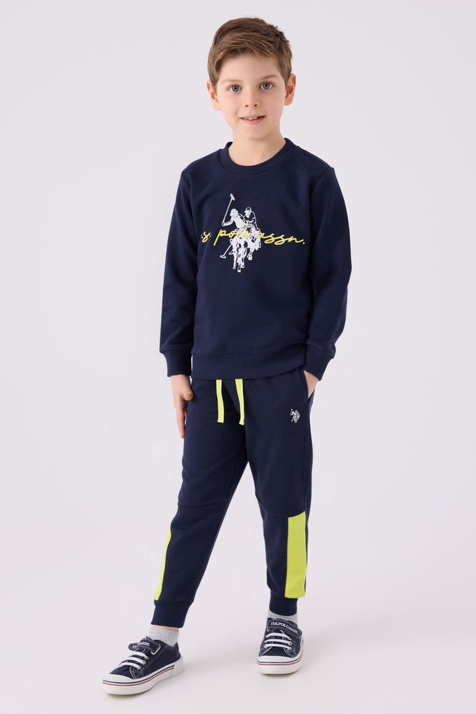 Erkek Çocuk Lacivert Pijama Takımı