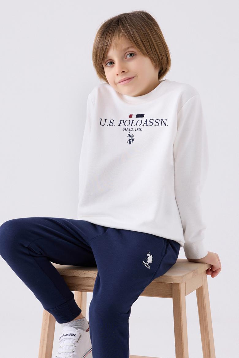 Erkek Çocuk Krem Pijama Takımı - 50299497013