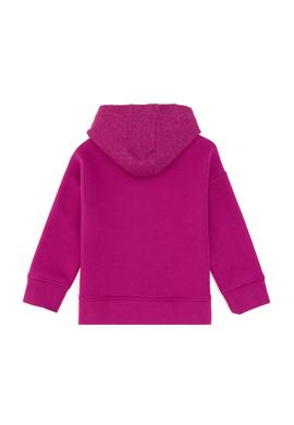Kız Çocuk Fuşya Kapüşonlu Sweatshirt - 50290706019