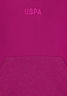 Kız Çocuk Fuşya Kapüşonlu Sweatshirt - 50290706019