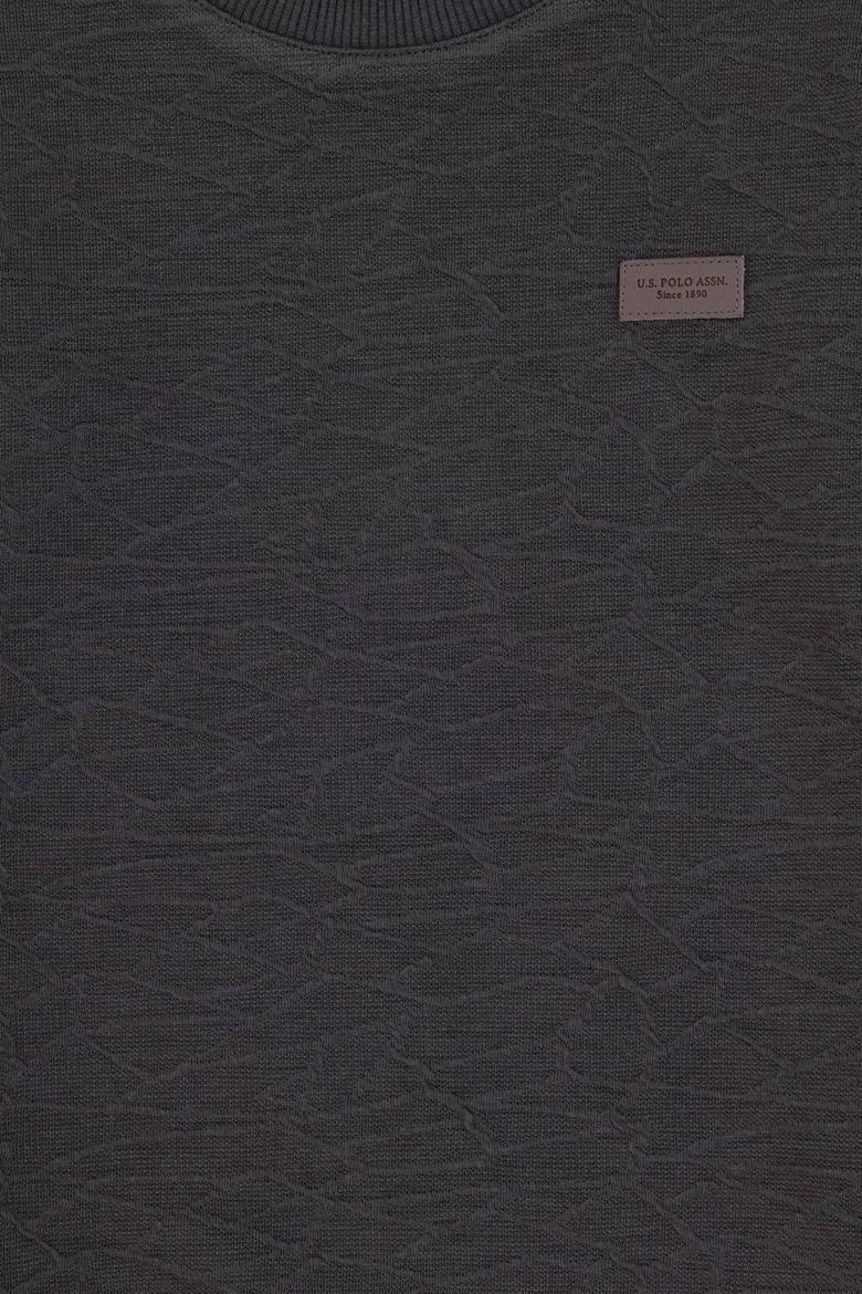 Erkek Çocuk Antrasit Bisiklet Yaka Sweatshirt - 50290642042