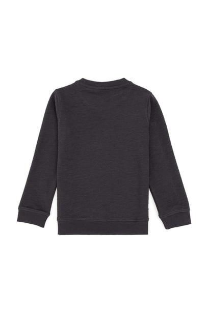 Erkek Çocuk Antrasit Bisiklet Yaka Sweatshirt