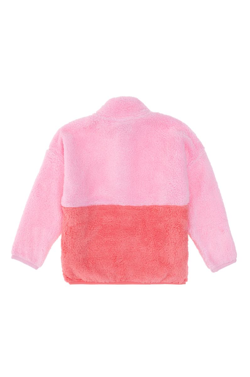 Kız Çocuk Pembe Polar Sweatshirt