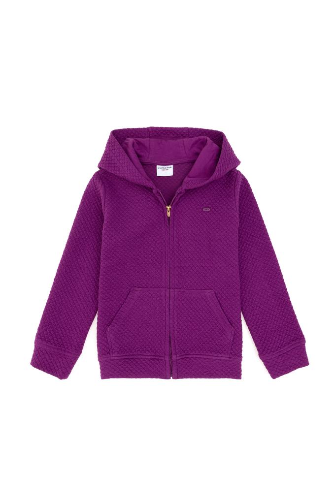 Kız Çocuk Menekşe Sweatshirt