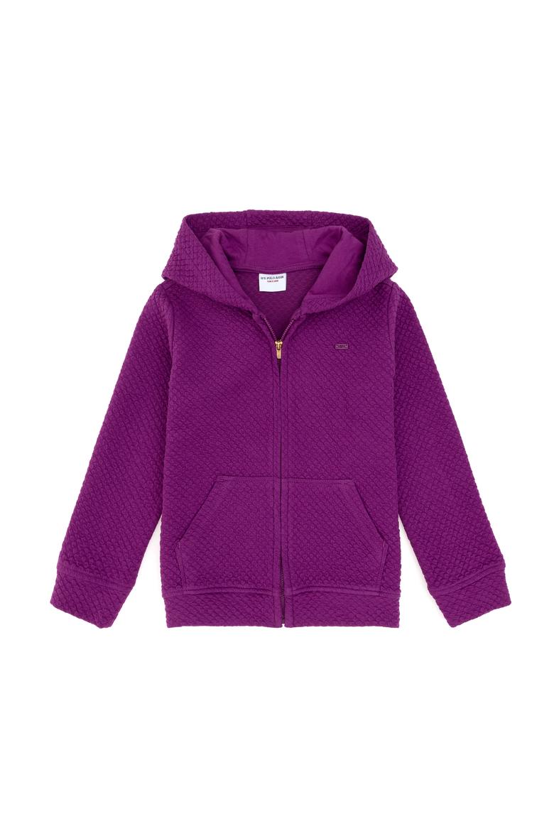 Kız Çocuk Menekşe Sweatshirt