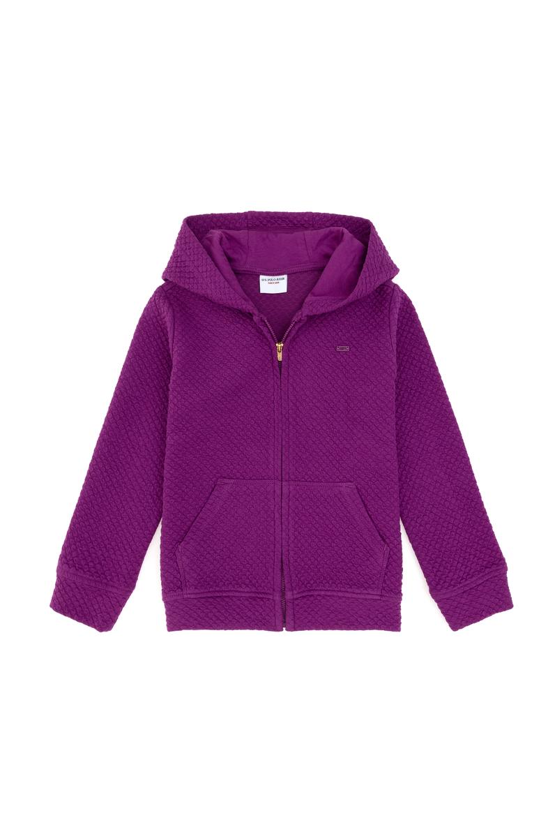 Kız Çocuk Menekşe Sweatshirt