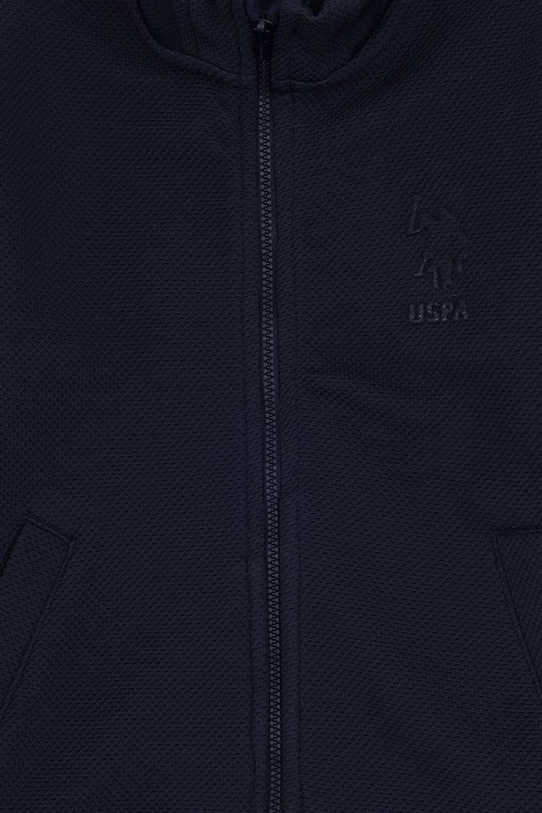 Erkek Çocuk Fermuarlı Lacivert Sweatshirt - 50290751005