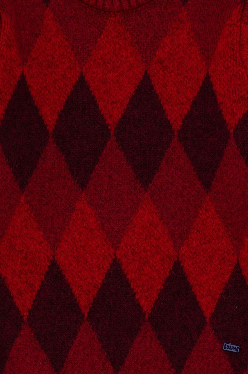 Erkek Çocuk Vişne Kazak