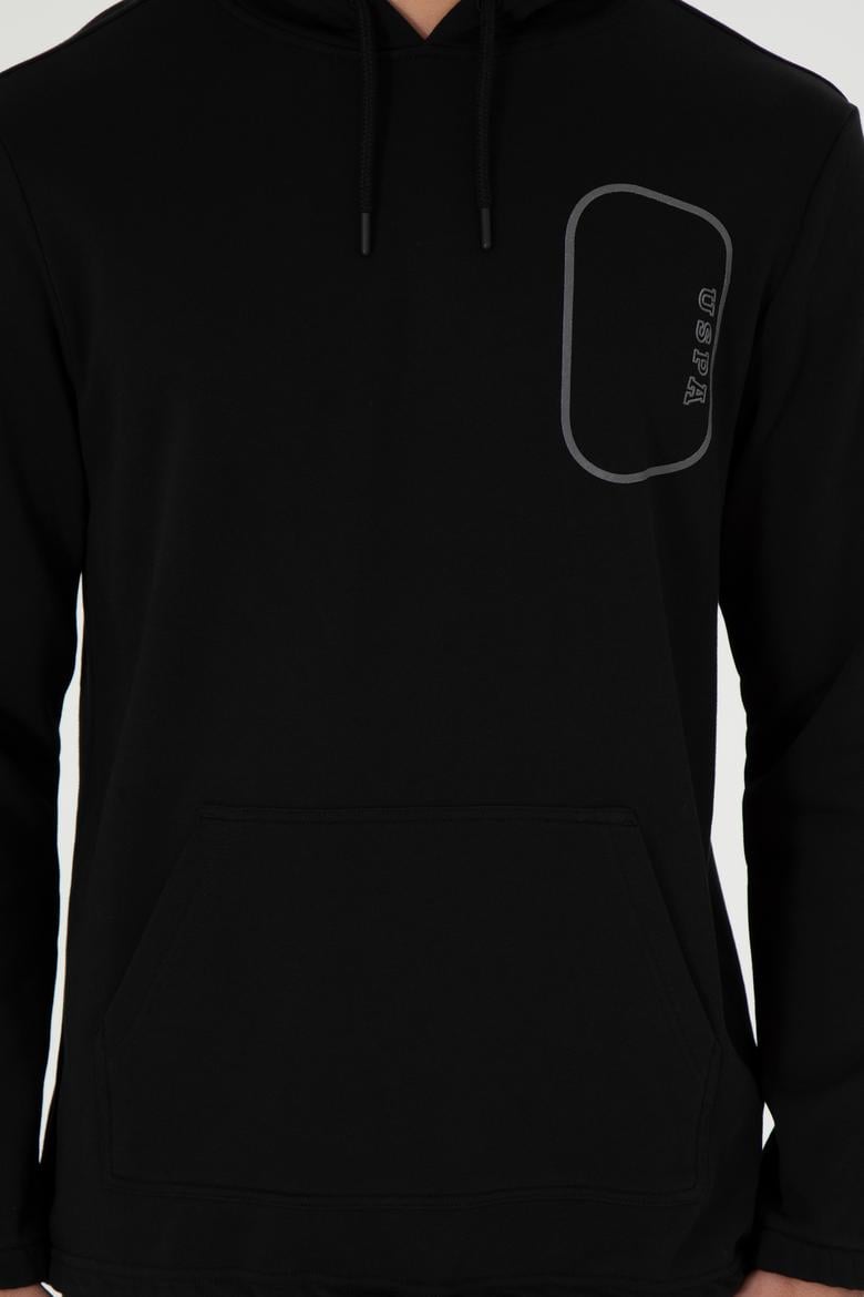 Erkek Siyah Sweatshirt - 50293310043