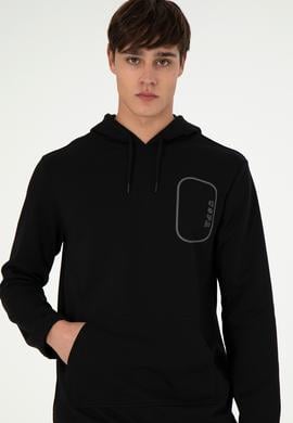 Erkek Siyah Sweatshirt - 50293310043