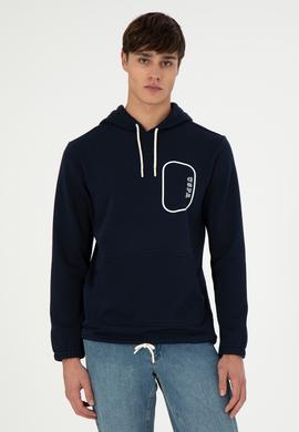 Erkek Lacivert Sweatshirt - 50293310006