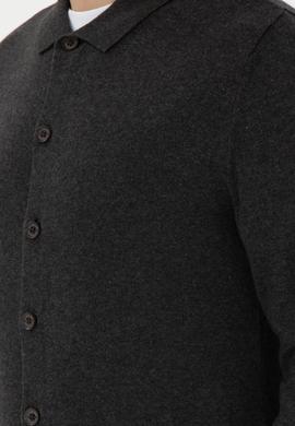 Erkek Antrasit Melanj Triko Hırka - 50297074015