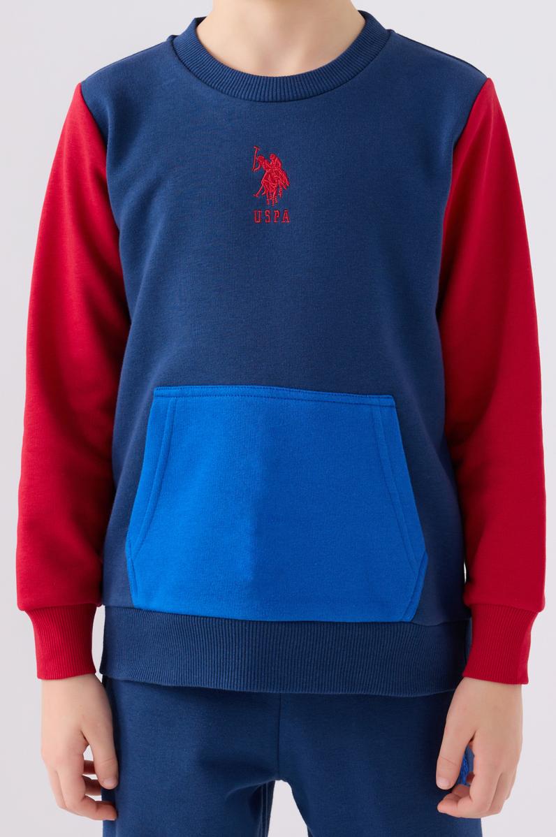 Erkek Çocuk İndigo Pijama Takımı