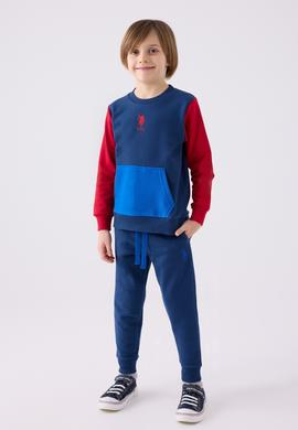 Erkek Çocuk İndigo Pijama Takımı - 50299486011