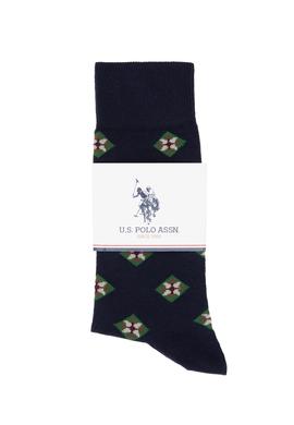 Erkek Lacivert 3'lü Soket Çorap - 50299038001