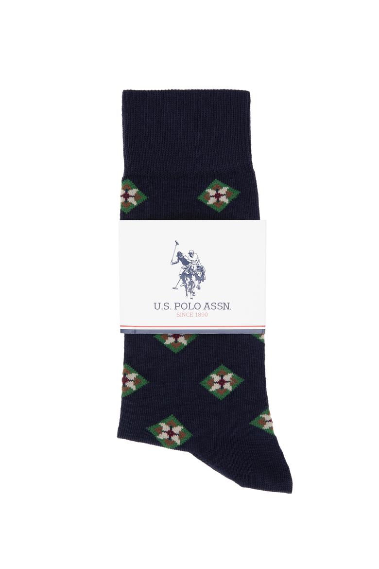 Erkek Lacivert 3'lü Soket Çorap - 50299038001