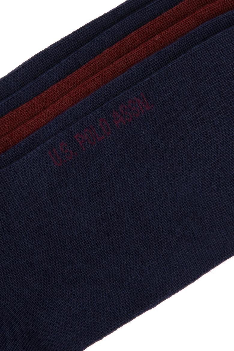 Erkek Lacivert 3'lü Soket Çorap - 50299038001