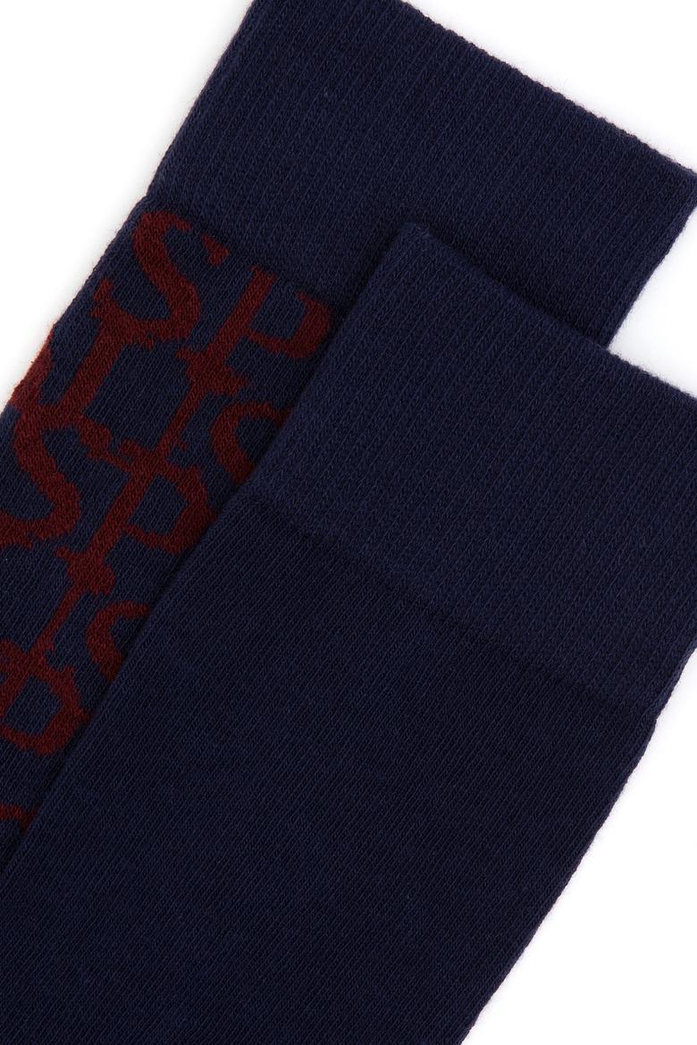 Erkek Lacivert 2'li Çorap - 50299034002