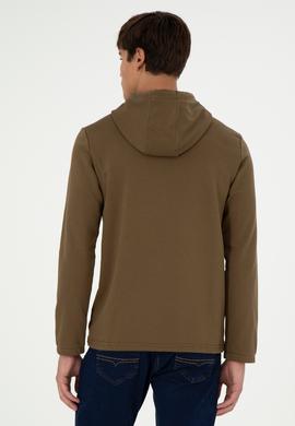 Erkek Haki Sweatshirt - 50293310037