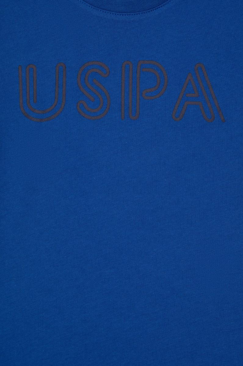 Erkek Çocuk Saks Basic Bisiklet Yaka Tişört