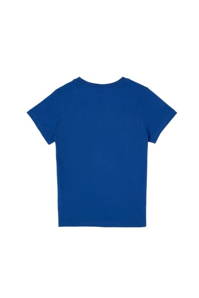 Erkek Çocuk Saks Basic Bisiklet Yaka Tişört