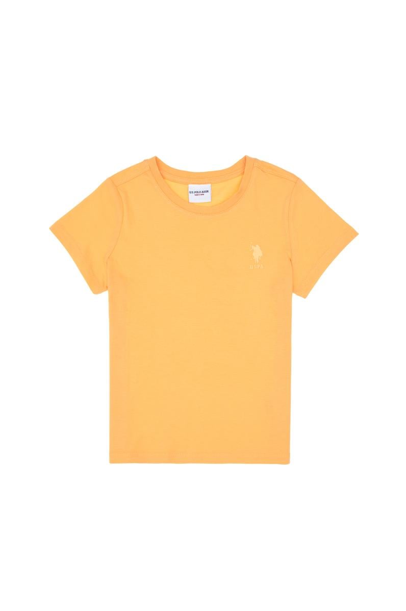 Erkek Çocuk Kavun Basic Bisiklet Yaka Tişört