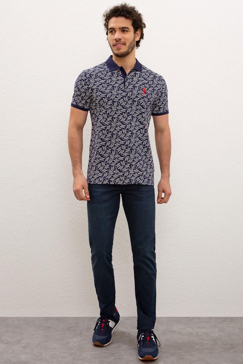 Erkek Lacivert Tişört - 50217811026