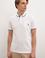 Erkek Beyaz Polo Yaka T-Shirt