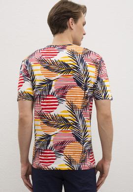 Erkek Kırmızı T-shirt - 50220460026