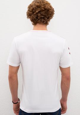 Erkek Beyaz Tişört - 50220548015