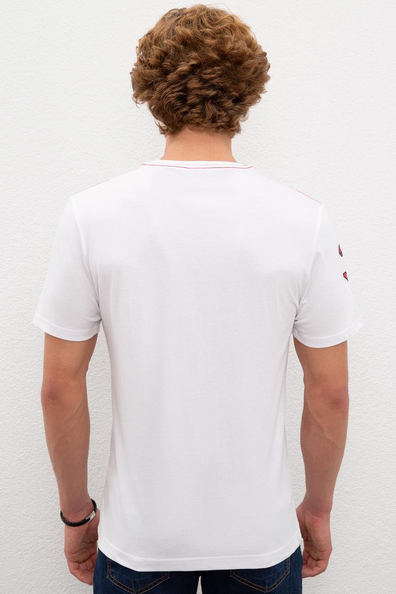 Erkek Beyaz Tişört - 50220548015