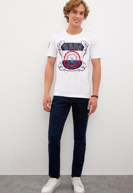 Erkek Beyaz Tişört - 50220548015