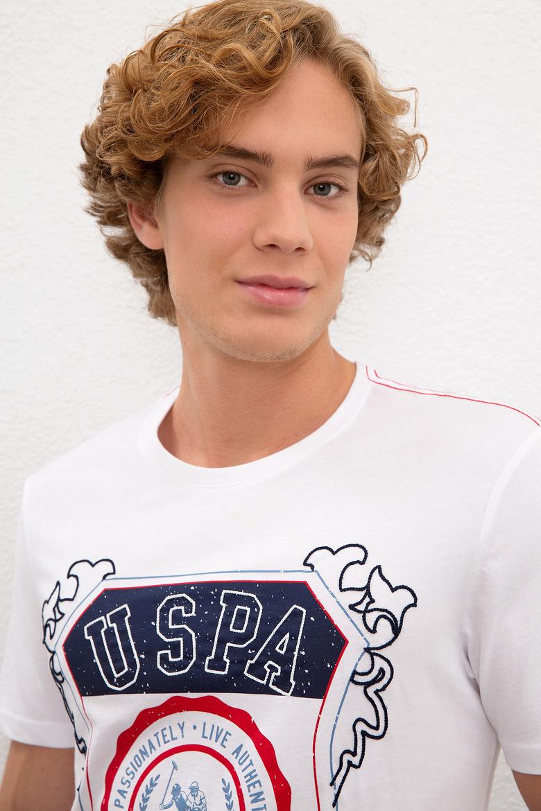 Erkek Beyaz Tişört - 50220548015