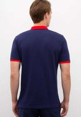 Erkek Lacivert Polo Yaka T-Shirt - 50218823027