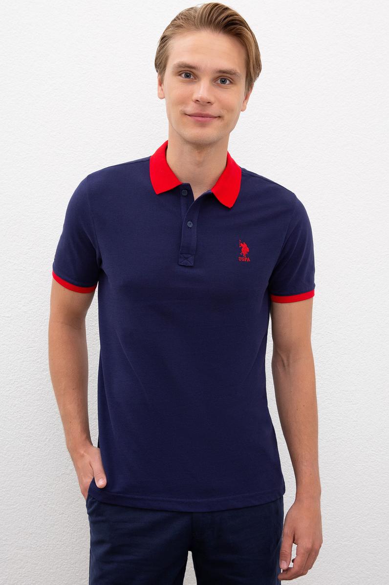Erkek Lacivert Polo Yaka T-Shirt