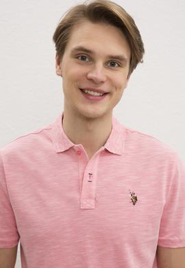 Erkek Pembe Basic T-Shirt - 50222487043