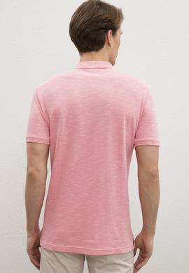 Erkek Pembe Basic T-Shirt - 50222487043