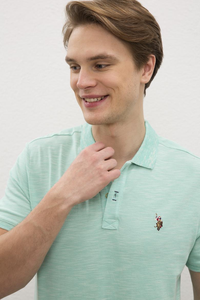 Erkek Mint Basic Tişört