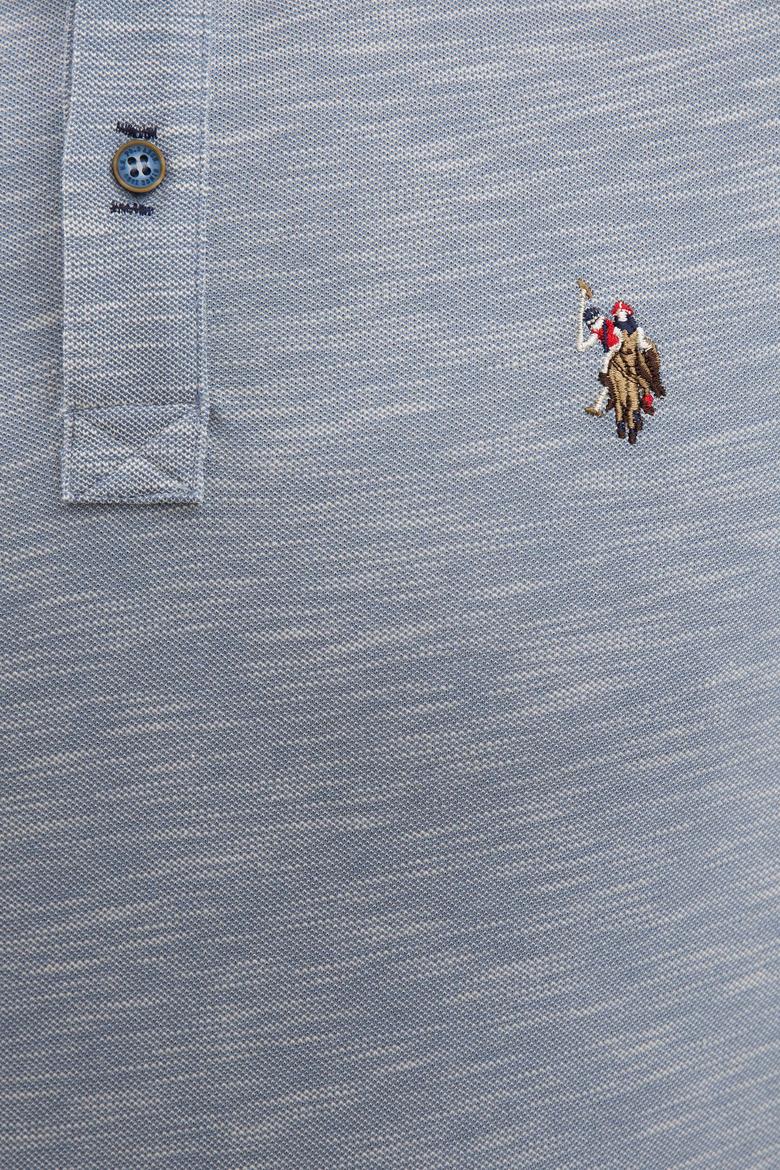 Erkek İndigo Basic T-Shirt - 50222487006