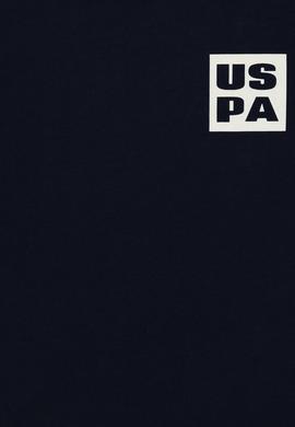 Erkek Çocuk Lacivert Oversize Bisiklet Yaka Tişört - 50295447049