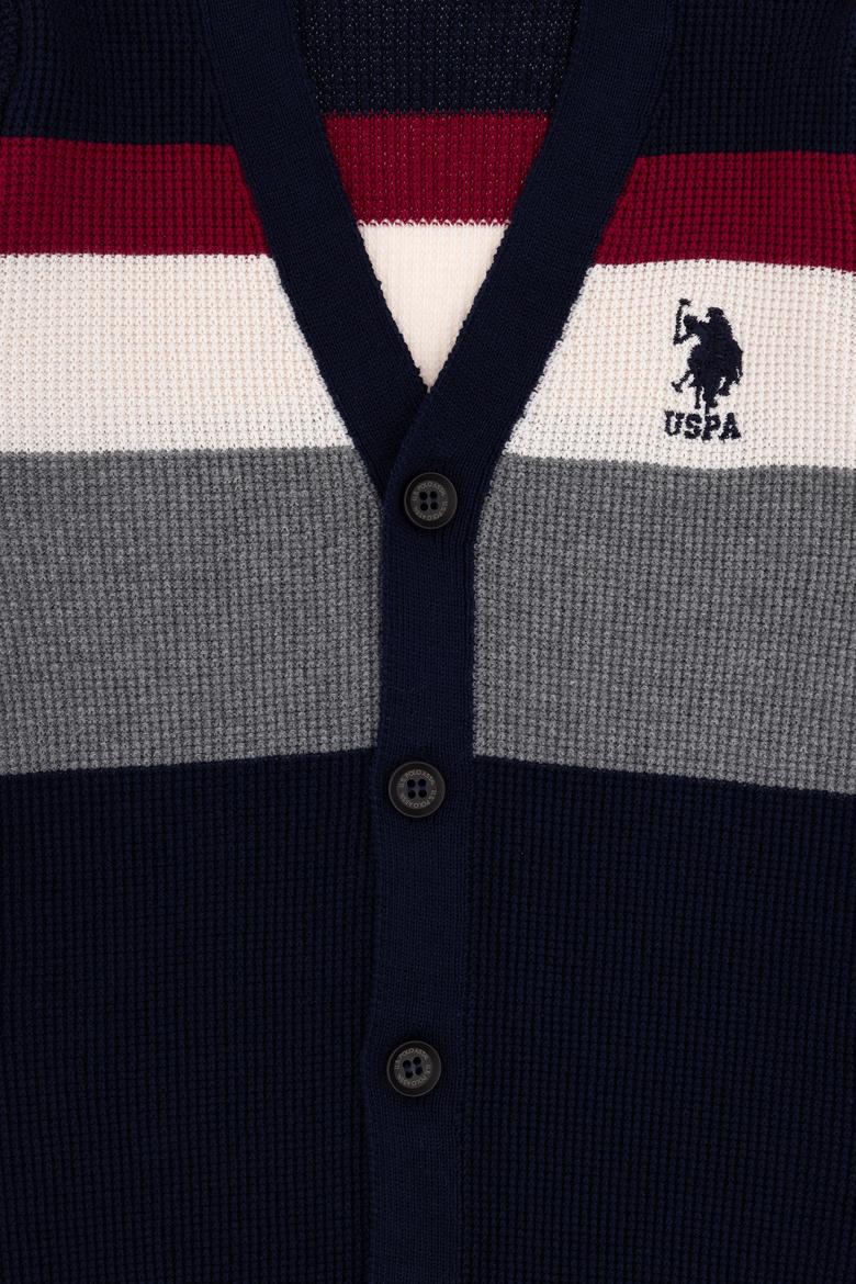 Erkek Çocuk Lacivert Triko Hırka - 50295507008